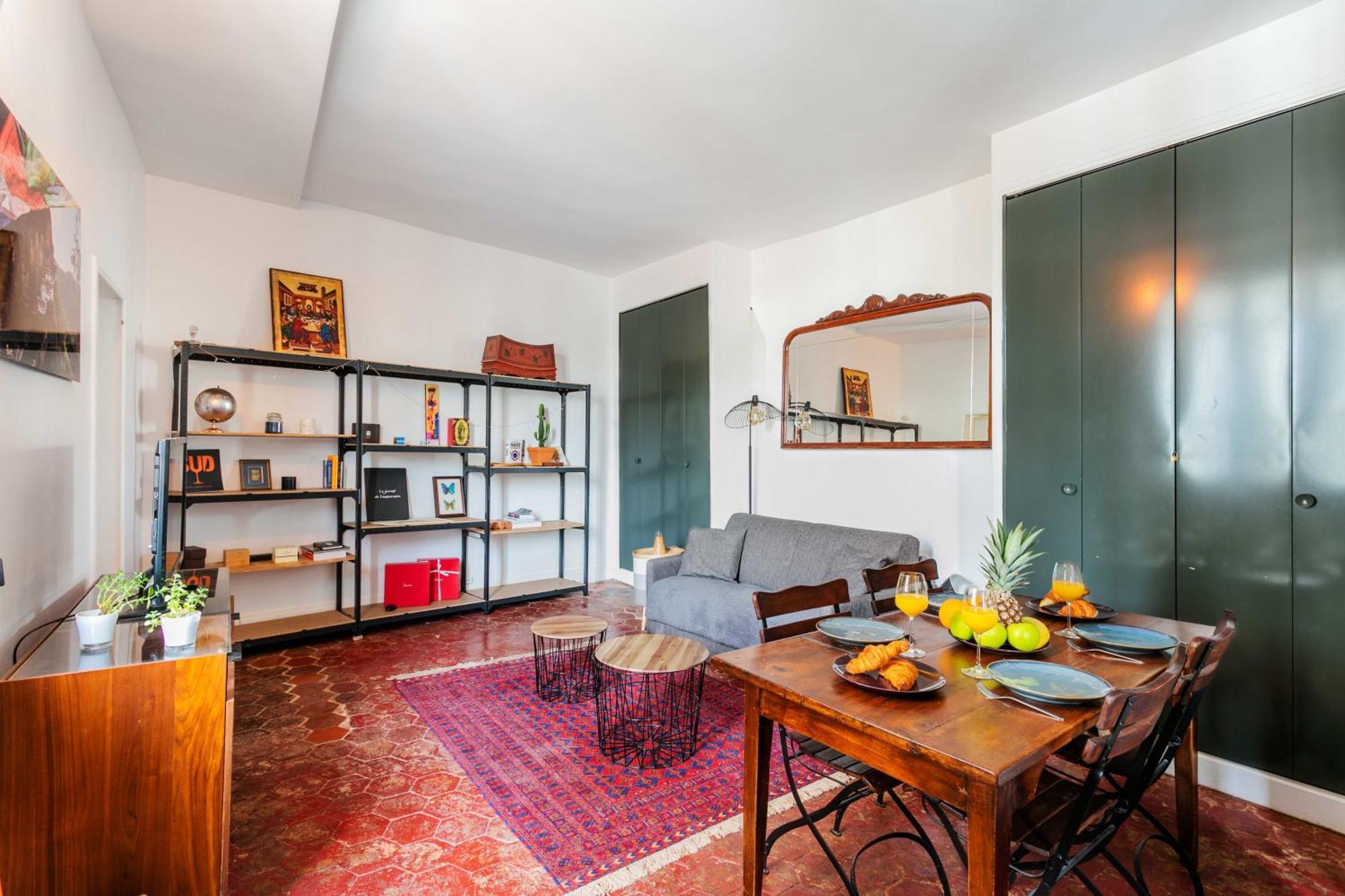 Apartament Central Paris 1Br Cozy Zewnętrze zdjęcie