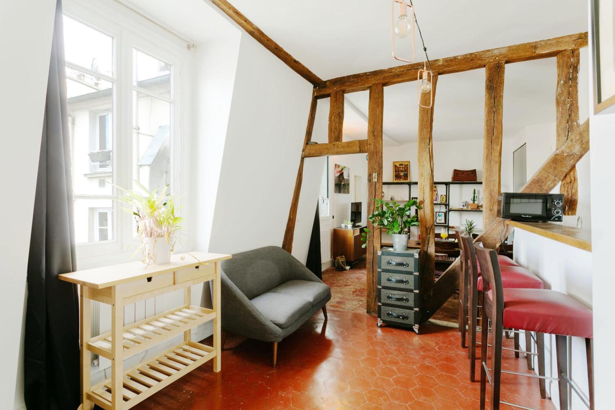 Apartament Central Paris 1Br Cozy Zewnętrze zdjęcie
