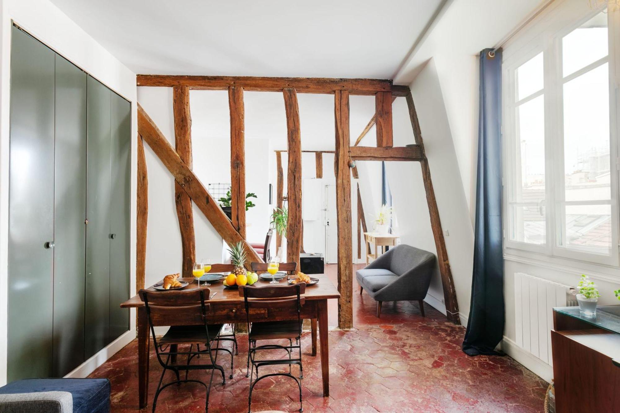 Apartament Central Paris 1Br Cozy Zewnętrze zdjęcie